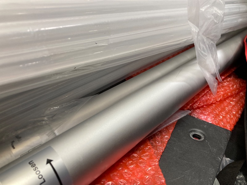 Photo 1 of ***MISSING MANY PIECES***SLOW DOLPHIN 10x 10ft Pipe and Drap Backdrop Stand Kit,Heavy Duty Adjustable Frame Backdrop Stand for Event, Birthday Party, displays and Wedding Decoration.***MISSING MANY PIECES**