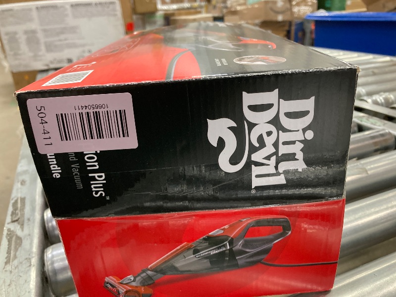 Photo 1 of **NEEDS CLEANING**Dirt Devil Scorpion Plus Handheld Vacuum Cleaner, Powerful Suction, Lightweight, Includes Pivoting Stair and Upholstery Tool, Crevice Tool, Corded Portable Vacuum Cleaner