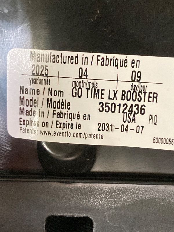 View 4 of ***MISSING STRAPS*** Evenflo Chase Plus 2-in-1 Booster Car Seat, Geneva Pink,
(EXPIRES: 4/7/2031)***