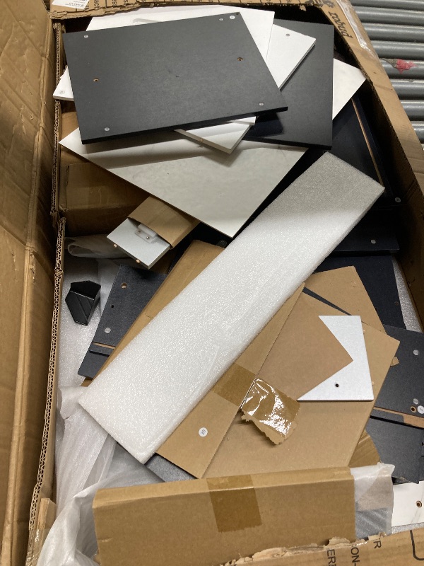 Photo 1 of ***DAMAGED -MISSING PARTS ***SELLING AS REPLACEMENT PARTS ONLY*** GREAT FOR DIY PROJECTS, CRAFTS OR WOOD REUSE.
PARTS ONLY*** 
ROBOTIME Wooden Play Kitchen for Toddlers and Kids, Toy Kitchen Set with Ice Maker and Coffee Machine, Realistic Toddler Kitchen
