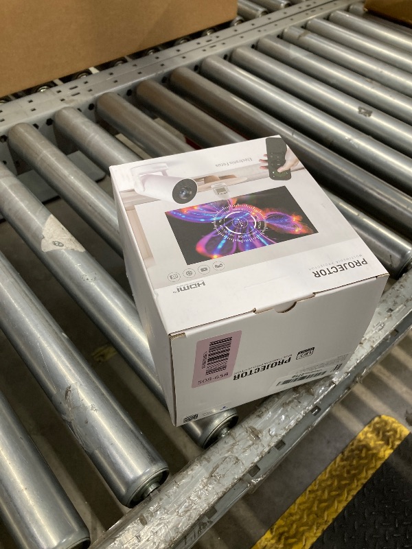 Photo 1 of ?Electric Focus?Mini Projector, Support 4K 1080P, 210 ANSI Portable Projector with WiFi and Bluetooth, Auto Keystone Correction Video Projector, Compatible with Smartphone,TV Stick,Laptop