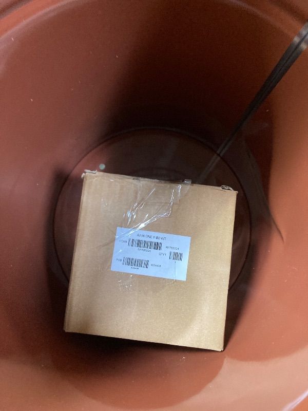 Photo 1 of ***DAMAGE -DENTED SLIGHTLY SELLING AS IS *** Moultrie 40lb All-in-One Hanging Deer Feeder - 40lb Capacity - Metal Hopper - Digital Timer with 4 Daily Feeds - Moultrie Connect Bluetooth