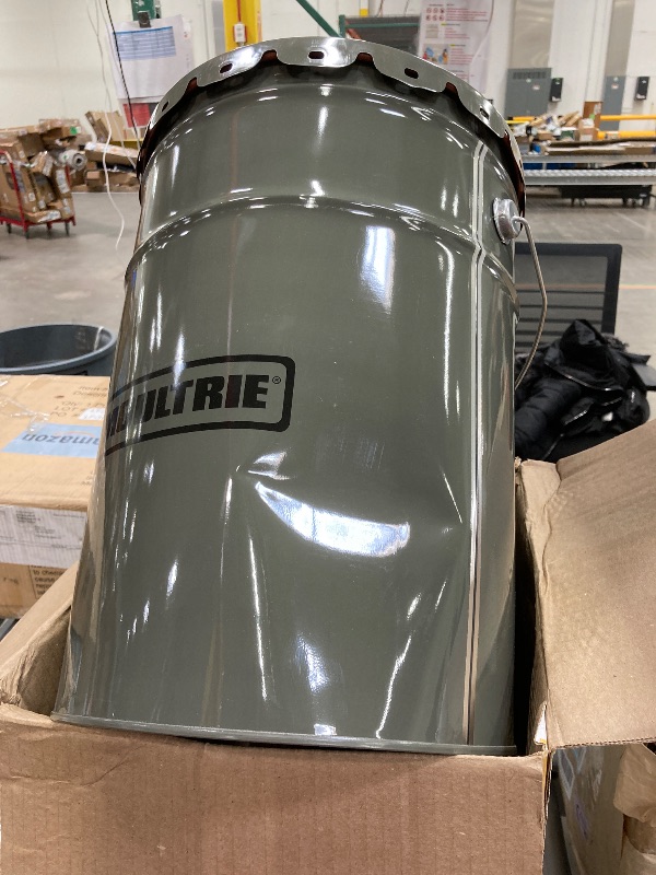 Photo 1 of ***DAMAGE -DENTED SLIGHTLY SELLING AS IS *** Moultrie 40lb All-in-One Hanging Deer Feeder - 40lb Capacity - Metal Hopper - Digital Timer with 4 Daily Feeds - Moultrie Connect Bluetooth
