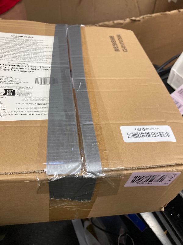 Photo 1 of ***No hand pump***Amazon Basics Vacuum Storage Bags with Hand Pump for Travel, Space Saving Compression Bags for Clothes, Clothing, Blankets and Duvets, Clear, 20 Pack (5 Small, 5 Medium, 5 Large & 5 Jumbo)***No hand pump***