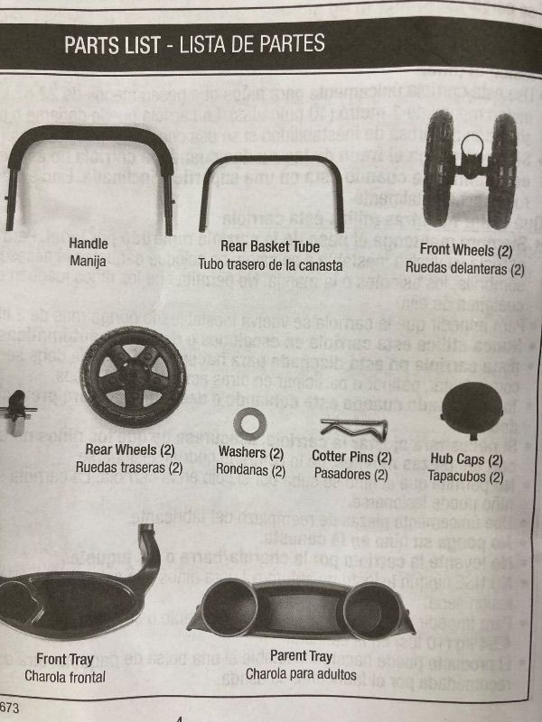 Photo 1 of ***MISSING PIECES -SELLING AS REPLACEMENT PARTS ONLY for Stroller***
Kolcraft Cloudvel, Durable Frame, Slate Gray