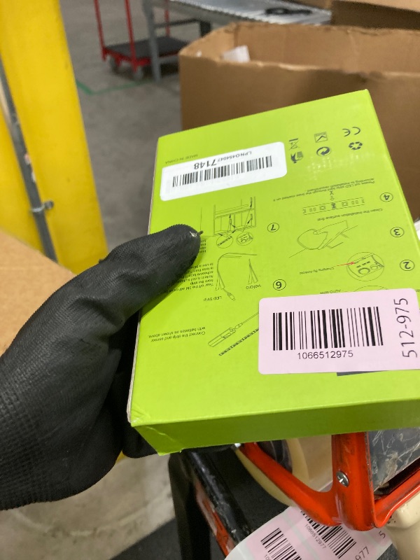 Photo 1 of **ONLY ONE***2 Pack Rechargeable LED Strip Lights with Motion Sensor - LUXJET 2M Cool White LED Closet Light Motion Activated, Under Cabinet Strip Light