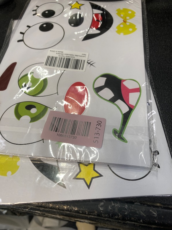 Photo 1 of ++2 PACK++Halloween Pumpkin Decorating Stickers - 26 Sheets 56 Total Face Stickers, Pumpkin Painting Craft Kit, Jack-o-Lantern Decoration, Cute Halloween Decor Idea - Treats, Gifts, Crafts Decals for Kids