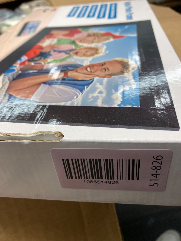 Photo 1 of 10.1 inch Digital Photo Frame with Remote Control, Electronic Picture Frame Large Display, Share Moments via SD Card and Mini USB, Wall Mountable, 1080P HD Resolution, Built-in Clock & Calendar