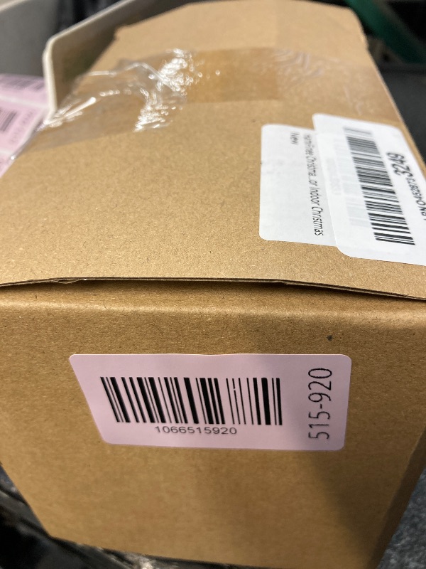 Photo 1 of ***MISSING PART -NON-FUNCTIONAL *SELLING AS IS *** HamiFinee Christmas Garland  6.56FT Holiday  Garlands Pine Cone Garland with Red Berry Garland with LED Lights Xmas Decor Lights for Outdoor Indoor Christmas