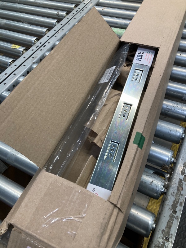 Photo 1 of 1 Pair | Soft Close Drawer Slides 22 inch, HBL’ Heavy Duty Cabinet Drawer Slides Replacement - Ball Bearing Full Extension, 200 LB Capacity, Made of Cold-Rolled Steel, Rust-Resistant & Long-Lasting.