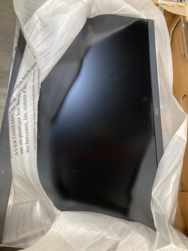 Photo 1 of ***BROKEN*NON RETURNABLE*NON REFUNADABLE*NO EXCEPTIONS***
AOC Gaming Q27G41ZE 27 inch QHD IPS Gaming Monitor 2560x1440, 240Hz, Overclock 260Hz, 0.3ms MPRT, 3-Sided Frameless, 1 x HDMI 2.0, 1 x Display Port, G-Sync Compatible, HDR, 3-Year Zero-Bright-Dot**