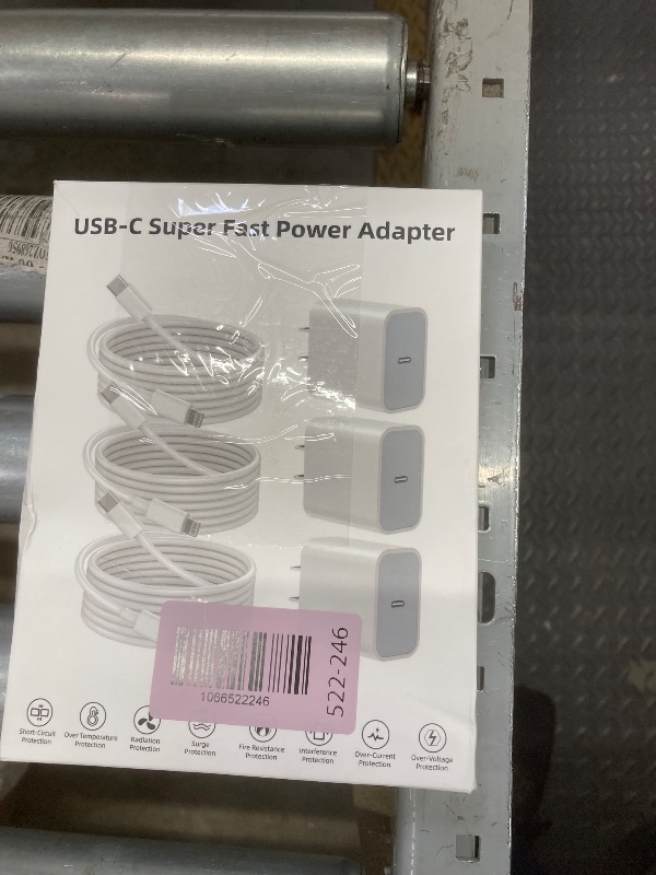Photo 1 of ?Apple MFi Certified?iPhone Charger Fast Charging,3Pack Apple Charger Adapter Super Fast Charger iPhone 6FT USB C to Lightning Cable Cord for iPhone 14 Pro Max/14 Plus/13 MiNi/13/12/11/10/X/SE/AirPods