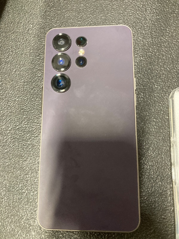Photo 1 of ***NEED TO BE SETTED UP***CostMvp S25Ultra Unlocked Smartphone, Android 12.0 Mobile Phones 6.6'' HD+ Screen, 4GB RAM 32GB ROM/256GB SD, 4G Dual SIM Dual Camera, Face ID+WiFi+BT+FM+GPS+OTG (Dark Purple)
