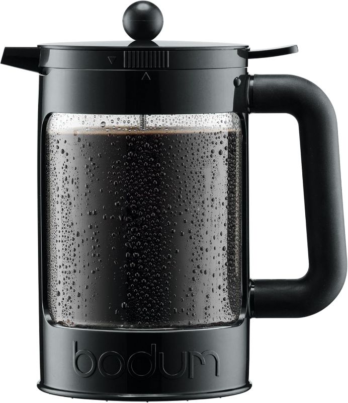 View 1 of **NOT IN ORIGINAL BOX**Bodum 51 oz Columbia Thermal French Press Coffee Maker, Insulated Double Wall Stainless Steel, Chrome