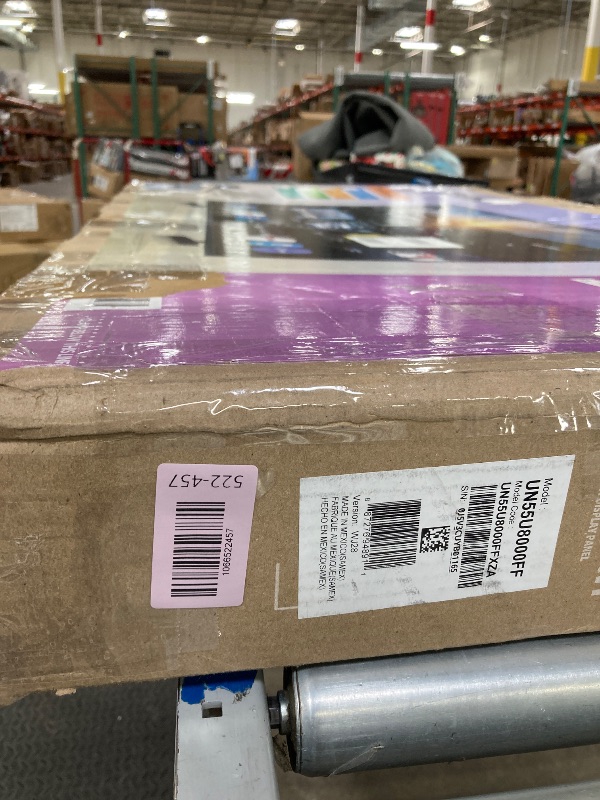 Photo 1 of **No return—NO RETURN***
Samsung 55-Inch Class Crystal UHD U8000F 4K Smart TV (2025 Model) Endless Free Content, Crystal Processor 4K, MetalStream Design, Knox Security, Compatible with Alexa
