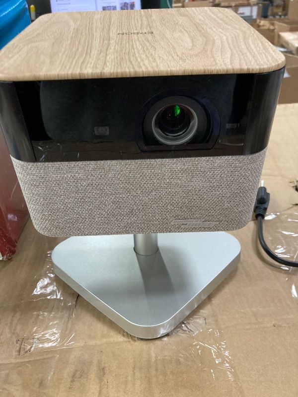 Photo 1 of **MISSING PARTS/NO POWER WIRE**Epson LifeStudio Flex Plus 3840x2160 1,000 Lumens LCD Projector HB76A
