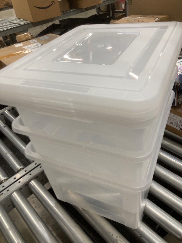 Photo 1 of PLASTIC ORGANIZER WITH LIDS FOR X3