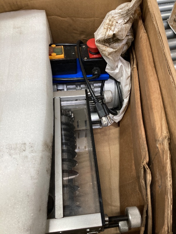 Photo 1 of **PARTS ONLY***CREWORKS Electric Wire Stripping Machine, 11 Channel Automatic Wire Stripper for 0.06-1.6 in. Copper Wires, 550W Cable Stripper Machine with 10 Blades, Electric Wire Stripper for Workshop Recycling