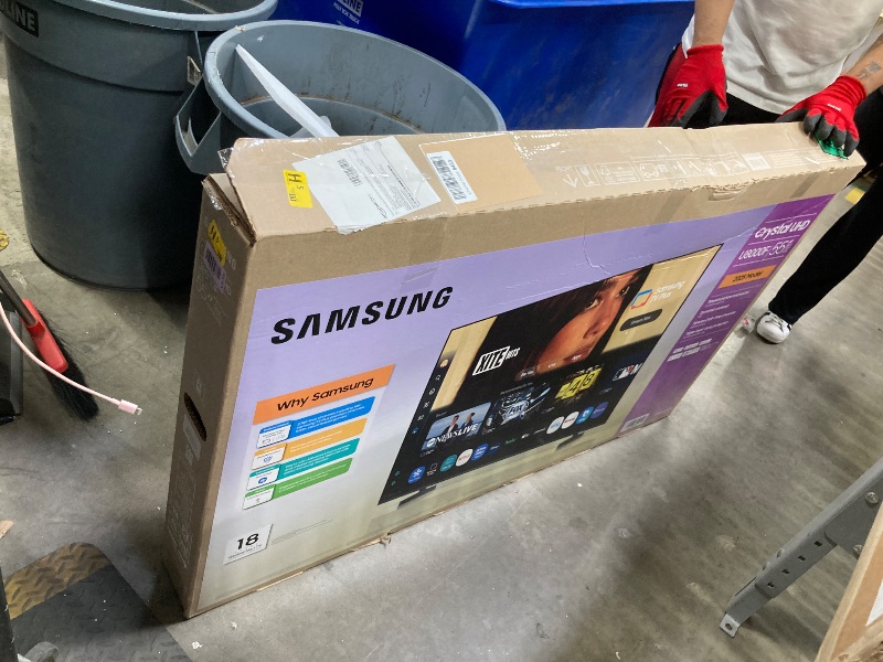 Photo 1 of **Returns and refunds are not accepted.**
Samsung 55-Inch Class Crystal UHD U8000F 4K Smart TV (2025 Model) Endless Free Content, Crystal Processor 4K, MetalStream Design, Knox Security, Compatible with Alexa