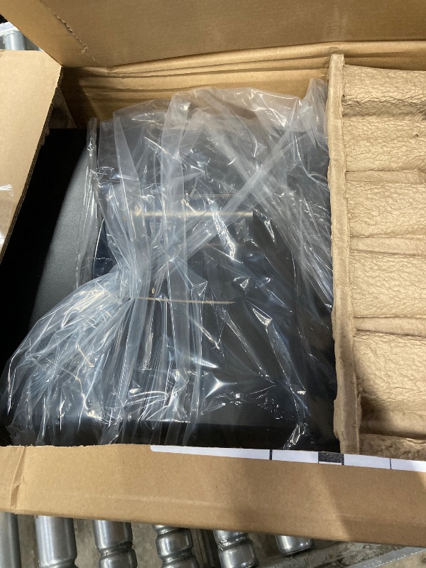 Photo 1 of ***SELLING AS  NON-FUNCTIONAL -PARTS ONLY*** Amazon Basics 12 Sheet High Security Micro Cut Paper, Credit Card and CD Shredder with 6 Gallon Easy Emptying Bin, Casters, Black