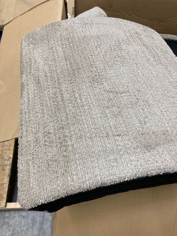 Photo 1 of ***DAMAGE -SELLING AS IS *** LIFESTYLE SOLUTIONS Beckett Chair, Taupe   ***BOX RIPPED/TORN***