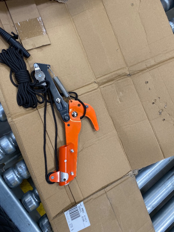 View 2 of **BLADE ONLY/NO POLE NO ATTACHMENTS***SKGPOLE 26FT Reach Pole Saw, Telescoping Tree Trimmer with 5-20FT Extension Pole, Sharp Steel Blade and Scissors, Fruit Picker, Extendable Long Handle Tree Pruner for Yard Garden Trees Palms Shrubs