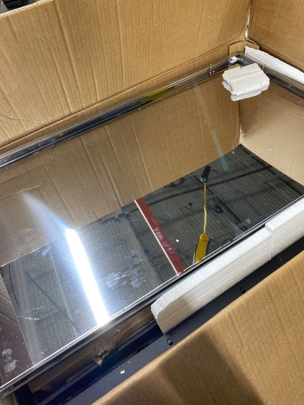 Photo 1 of ***MISSING PARTS *** Feasto Outdoor Grill Cart with Stainless Steel Tabletop and Storage Cabinet, Movable Kitchen Island with Wheels for BBQ Food Prep, Black ***SOME SCUFFS/SCRATCHES, BOX RIPPED/TORN***