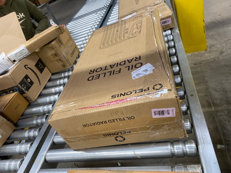 Photo 1 of **Broken power knob***PELONIS Radiator Heater for Large Space, Electric Oil Filled Radiator, Dual Knobs, 1500W, Quiet Space Heater, 3 Modes, Tip-over Protection