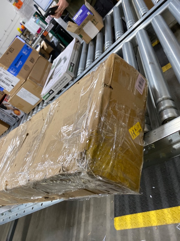 Photo 1 of **MISSING PARTS***7-Tier Vertical Wall Shelf Unit with USB Rechargeable Led Light (Remote Controlled),Versatile Floating Display Shelves,Lack Style Wall Shelves for Bedroom,Living Room,Office Decor,Vanity-Black