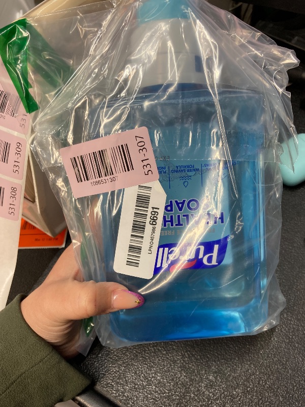 Photo 1 of ****** ONLY ONE*****Healthy SOAP with Clean Release Technology Refill for ES10 Dispensers Fragrance-Free 1200 mL 2/Carton