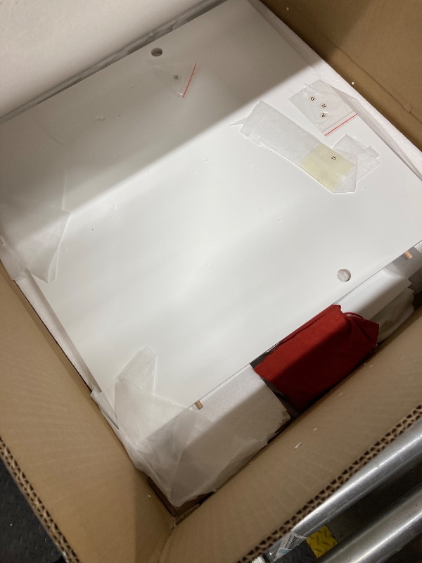 Photo 1 of ***Missing Pieces
Household Essentials Single Load Hamper Cabinet Seat, White