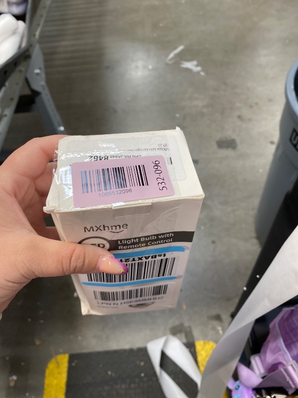 Photo 1 of **MISSING REMOTE**MXhme A19 LED Light Bulbs with Remote Control, 800LM 9W, 60W Equivalent LED Bulbs,Stepless Dimmable 3000K-6000K,E26 Base,CRI 80+,2.4GHz,25000+ Hours Lifespan,Light Bulb for Home Decor,1Bulb&1Remote