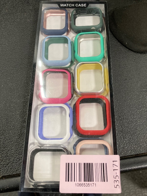 Photo 1 of [20 Pack ] Hooglny Hard PC Protective Case Compatible for Apple Watch Series 7/8/9 41mm, Edge Protector Bumper Cover Shell,Apple Watch Series 7/8/9 Case Color Mix Set