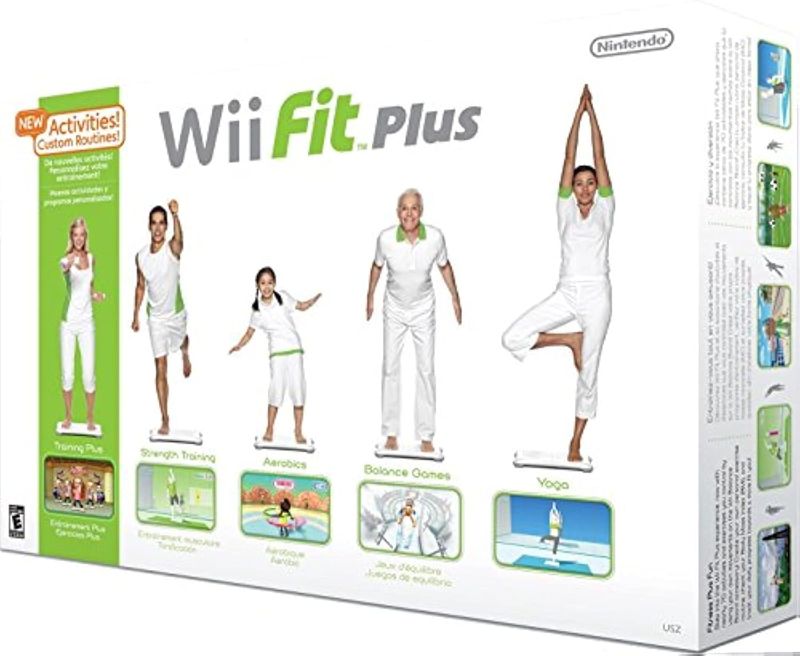 Photo 1 of **NO WIRES**Wii Fit Plus with Balance Board [Wii console sold separately] (Renewed)