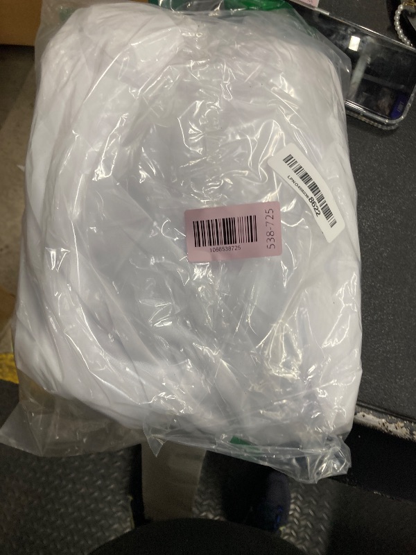 Photo 1 of ***LIGHTS MISSING***White Tulle Backdrop Curtain with Lights String for Parites 10×8ft Sheer Backdrop Curtains White Curtain Backdrop for Wedding Baby Shower Birthday Party Photo Shoot Decorations(2 Panels 10ft×8ft)***LIGHTS MISSING***