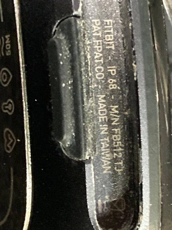 Photo 1 of (***Used***) Fitbit Sense Advanced Smartwatch with Tools for Heart Health, Stress Management & Skin Temperature Trends, White/Gold, One Size (S & L Bands Included)