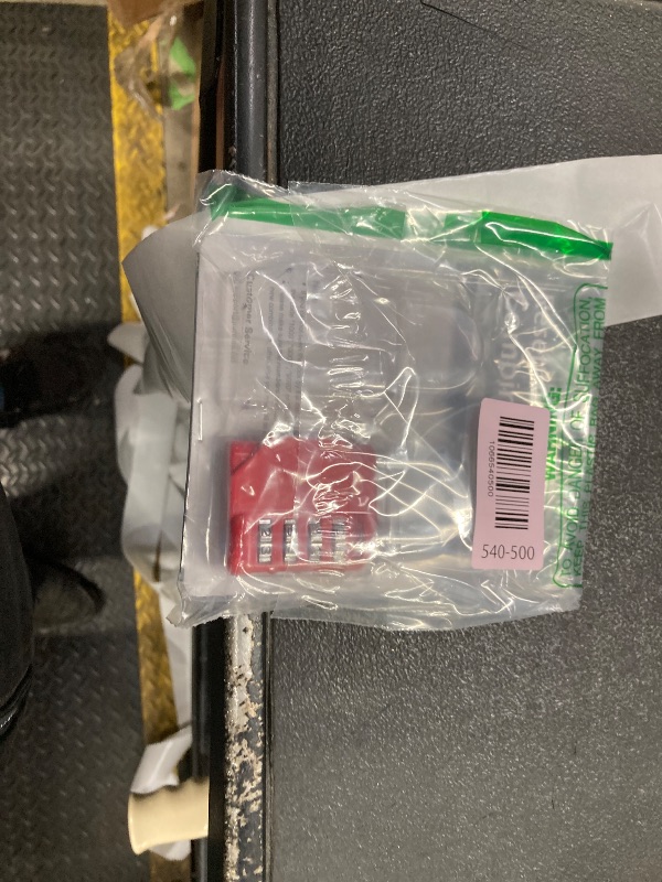 Photo 1 of ***1pack***Puroma 2 Pack Combination Lock for Locker 4 Digit Outdoor Waterproof Padlock for School, Gym, Sports, Fence, Toolbox, Gate, Case, Outdoor, Hasp Storage, Cabinets (Red & Black)***1pack***