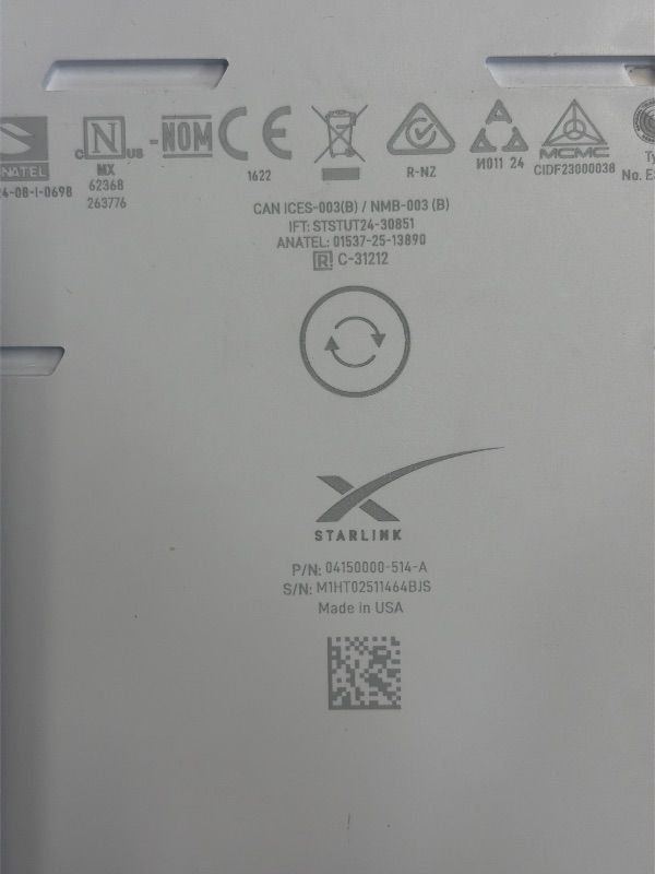 Photo 1 of ***ACCOUNT LOCKED***
STARLINK Mini 3 Gen Portable Satellite Internet Terminal, High-Speed Connectivity System with Phased-Array Antenna, Wi-Fi Router for Remote Areas, Off-Grid Travel