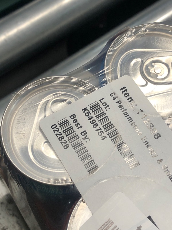 Photo 1 of ***EXP(02/28/2026)***Cellucor C4 Performance & Smart Energy Drink Official Variety Pack | Zero Sugar Carbonated Preworkout Energy | 150+200mg Caffeine with Beta Alanine | 4 Flavors | 12 Fl Oz (12 Pack)