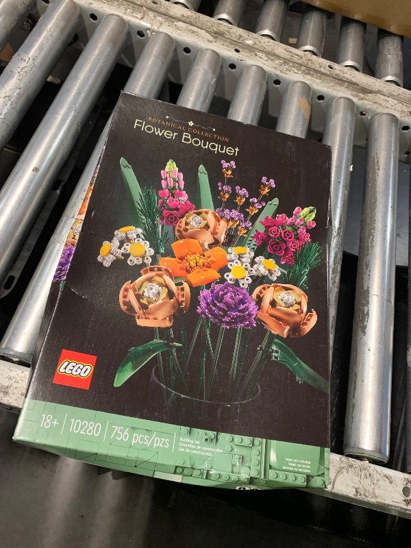 Photo 1 of ***FACTORY SEALED***LEGO Botanicals Flower Bouquet Building Set - Artificial Flowers for Decoration for Home and Display, Ages 18+ - Small Fake Flowers for Table, Desk, Office - Gift for Birthdays - 10280