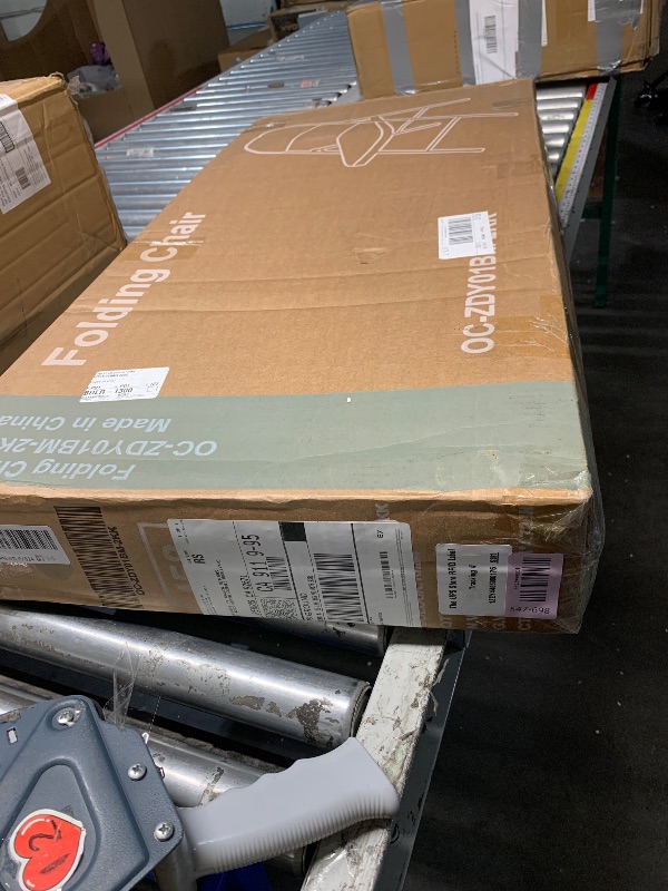 Photo 1 of ***PARTIAL SET - PRICE ADJUSTED***O
DUMOS 6 Pack Folding Chairs with Padded Cushion and Back - Fabric Stackable Portable Dining Chiars Set, for Home and Office, Conference, Wedding, Party, Patio, Garden, for Indoor Outdoor, Khaki