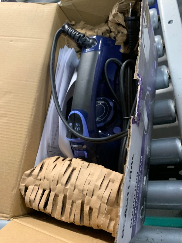 Photo 1 of ***(PARTS ONLY/ NON FUNCTIONAL/ NO HEAT)***BEAUTURAL Steam Iron for Clothes with Precision Thermostat Dial, Ceramic Coated Soleplate, 3-Way Auto-Off, Self-Cleaning, Anti-Calcium, Anti-Drip Blue