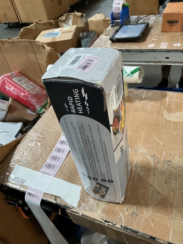 Photo 1 of ***MISSING PARTS***
Food Warming Mat with 3-Zone Heating Mode, Redagod Electric Warming Tray with 9 Temperature & 8 Timer Settings, Hook and Roll Up Storage, Portable Countertop Food Heating Mat for Home Daily Use, Gray