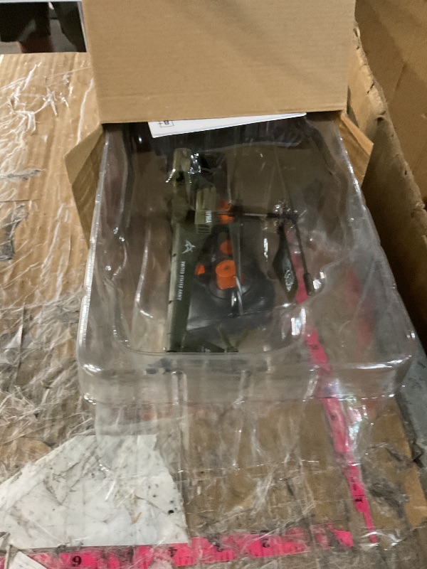 Photo 1 of ***MISSING PARTS***
SYMA RC Helicopters, S51H Remote Control Helicopter 2.4GHz Military Army Toys for Boys Girls Kids with Altitude Hold, One Key Take Off/Landing, LED Light, Low Battery Reminder