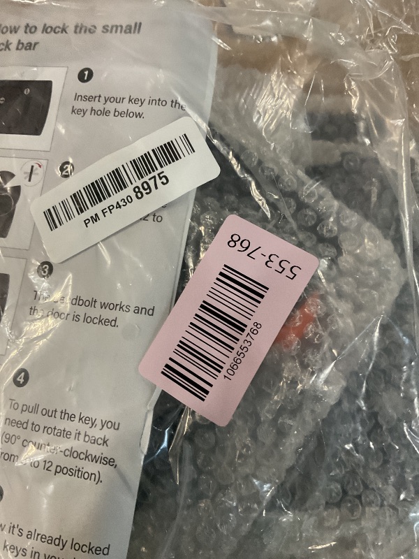 Photo 1 of ***MISSING KEYS, PARTS ONLY*** Kohree Class C Mechanical RV Door Lock Replacement, RV Camper Door Locks, RV Door Latch with 4 Keys, fits Most Class C Class A Campers with 4.25" x 4.50" x 1.25"-1.5" Lock Hole