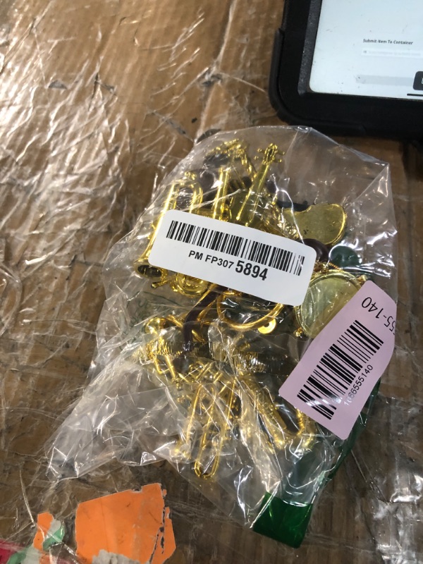 Photo 1 of (SEE NOTES) Dollhouse Musical Instruments, Miniature Violin Guitar Piano Drum Trumpet Mini Figurine Ornament for Mini House Musical Room Furnishin