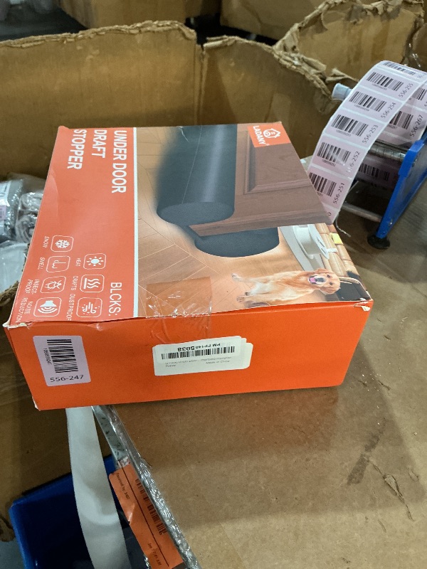 Photo 1 of (2 Pack) Under Door Draft Stopper, Under Door Blocker Size of Adjustable Size from 30" to 36", Easy Install,Gap Filler, Reduces Air Draft, Noise & Sound, Door Seal for Improved Insulation