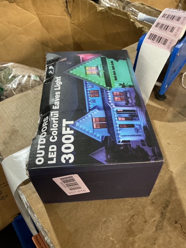 View 2 of ***MISSING PARTS***
LETIANPAI 300FT Permanent Outdoor Lights,RGB Eaves Light with App Control Remote,DIY Scene Modes IP67 Waterproof Under Eave Lighting,Outdoor Lights for Decor,Garden Decor,House,Party,Holiday