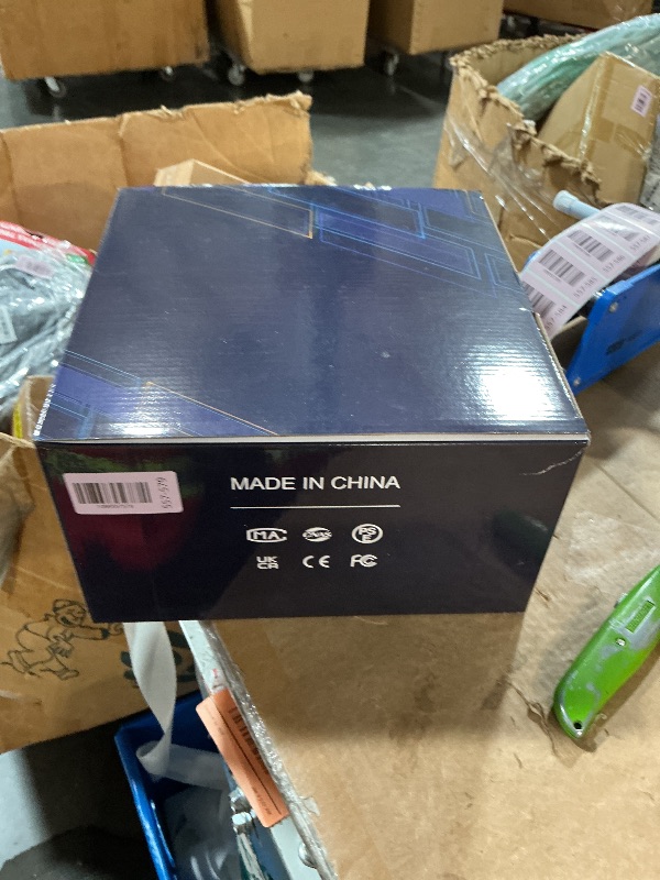 Photo 1 of [Licensed & Auto Focus] 4K Projector with WiFi 6 and Bluetooth, Licensed Outdoor Projector, 1800 ANSI Lumens Auto Focus Dolby Audio Portable Smart Projector with HDR10+