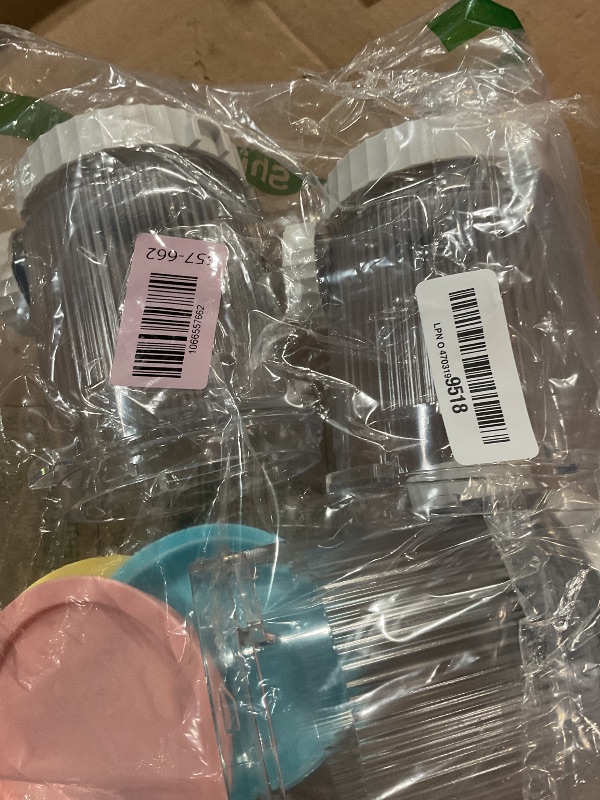 Photo 1 of *** 3 PACK**  4 Pack for Ninja Creami Swirl Pints and Lids Compatible with Ninja NC700 Series, NC701, NC701C, Creami Containers for Swirl Ice Cream & Soft Serve Makers, Dishwasher Safe, BPA-Free, Mix Color Lids